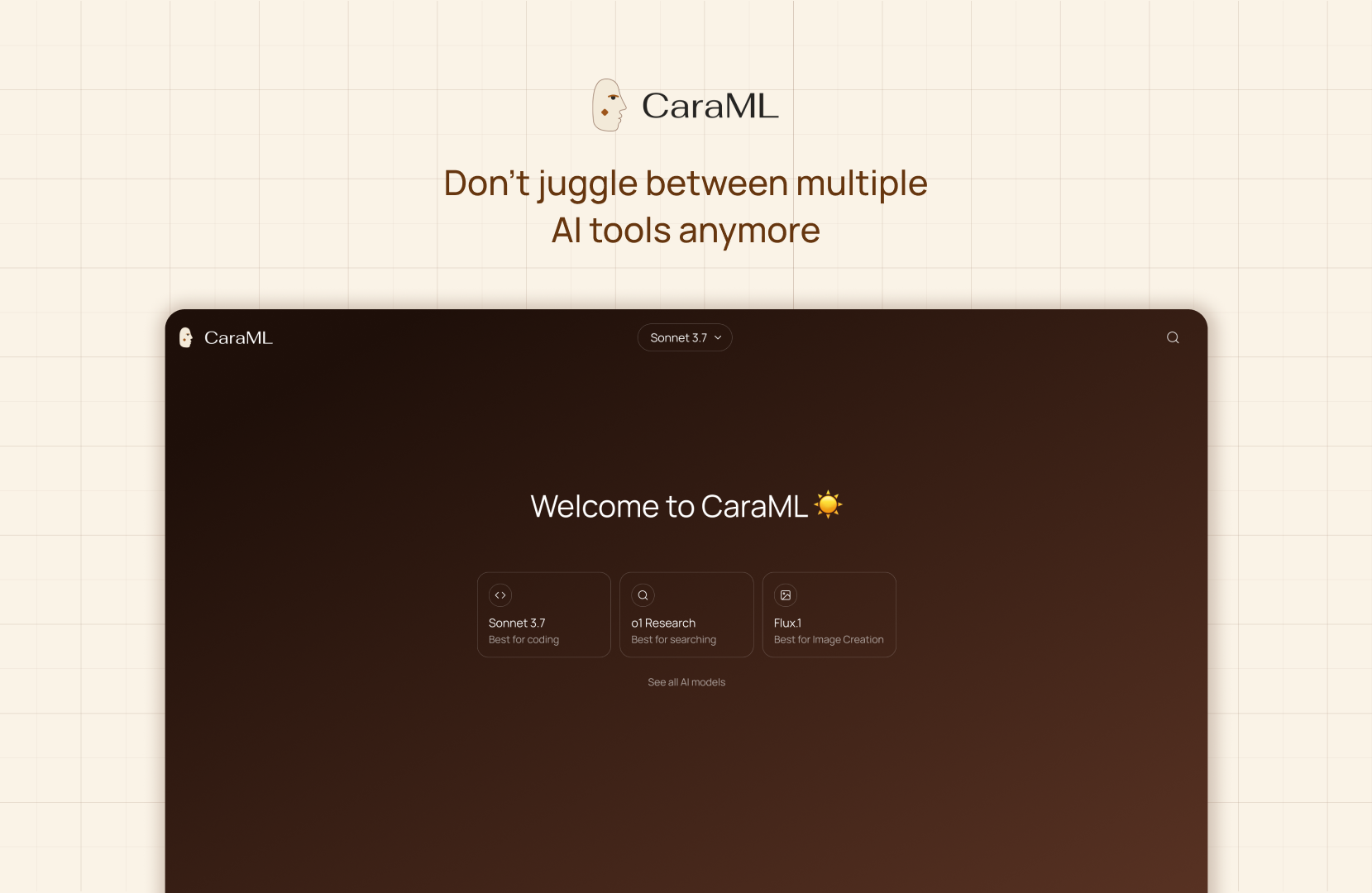 Caraml - Cover Caraml